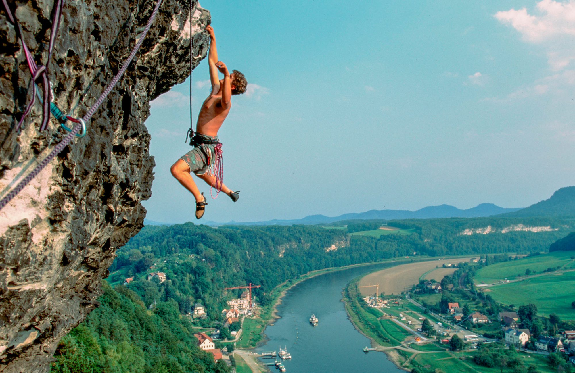 Man Climbing