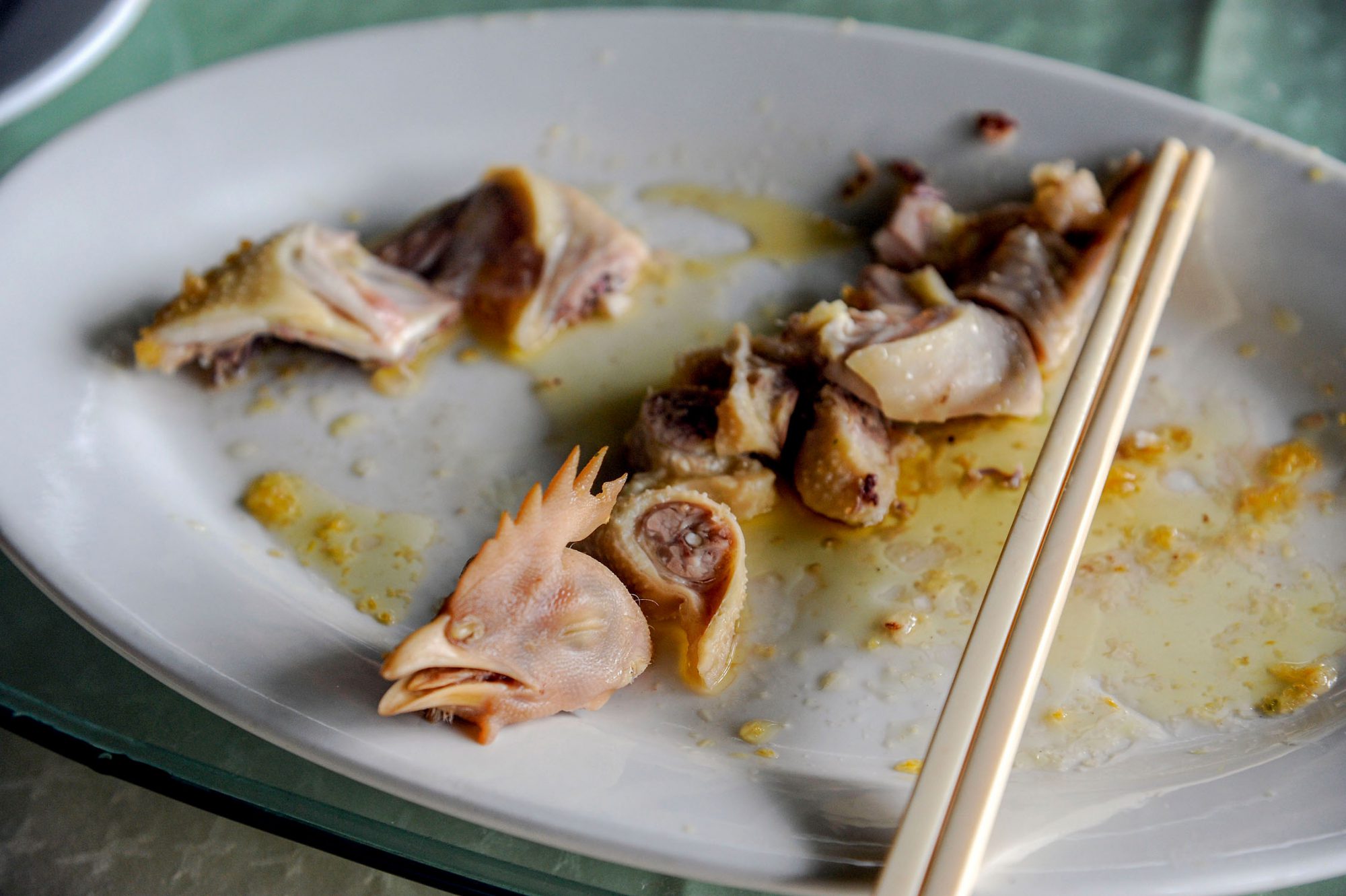 Gutes, reichhaltiges Essen, hält, besonders in China